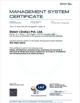 ISO Certificate